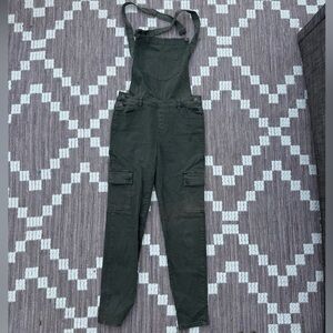 Kendall & Kylie Black Denim Overalls